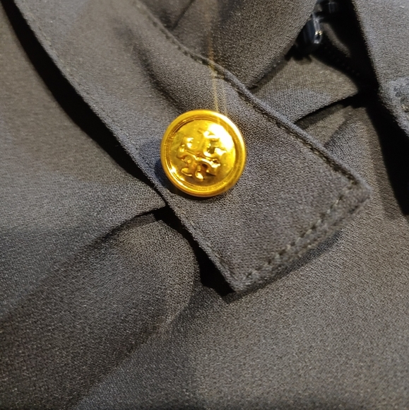 TORY BURCH Pleated Navy Skirt - Picture 8 of 9